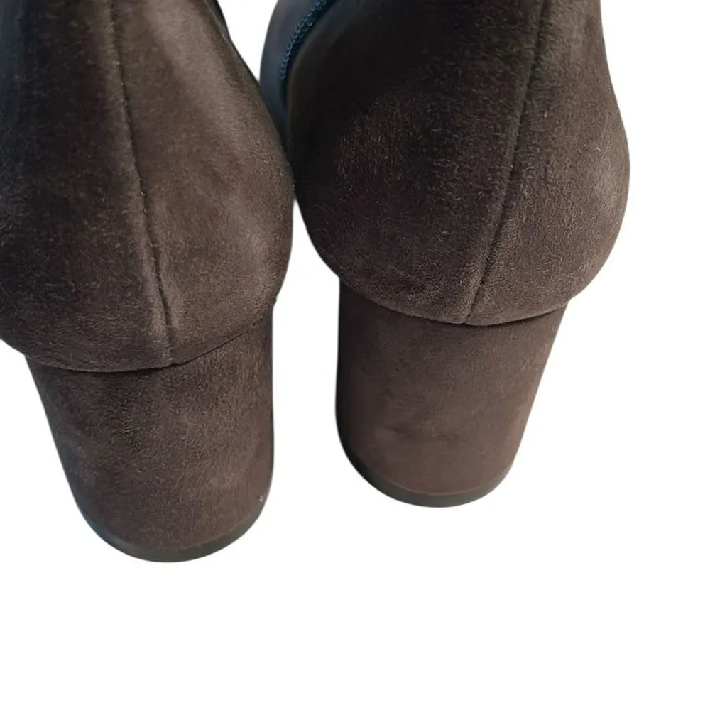 L’agence Grey Ankle Distressed Suede Boots(Size 36/6)